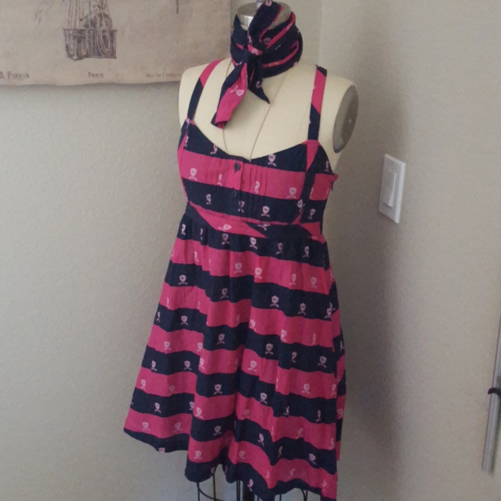 EUC Vintage VS Pink Sundress M